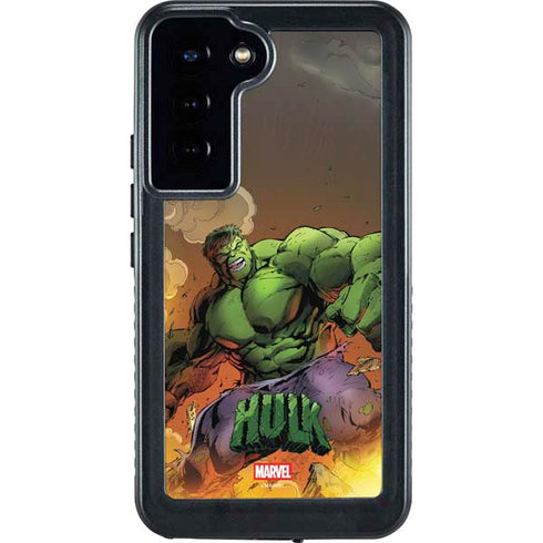 Marvel Hulk Smash Galaxy S24 Plus Waterproof Case